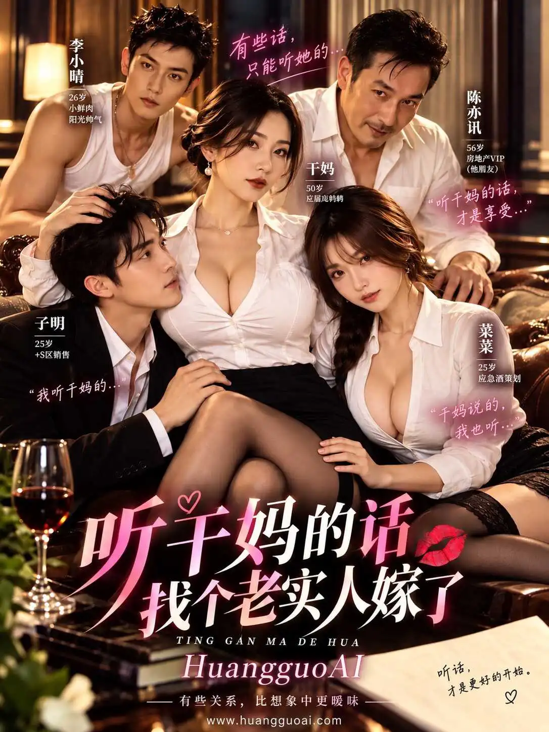 黄果短剧作品 听干妈的话找个老实人嫁了